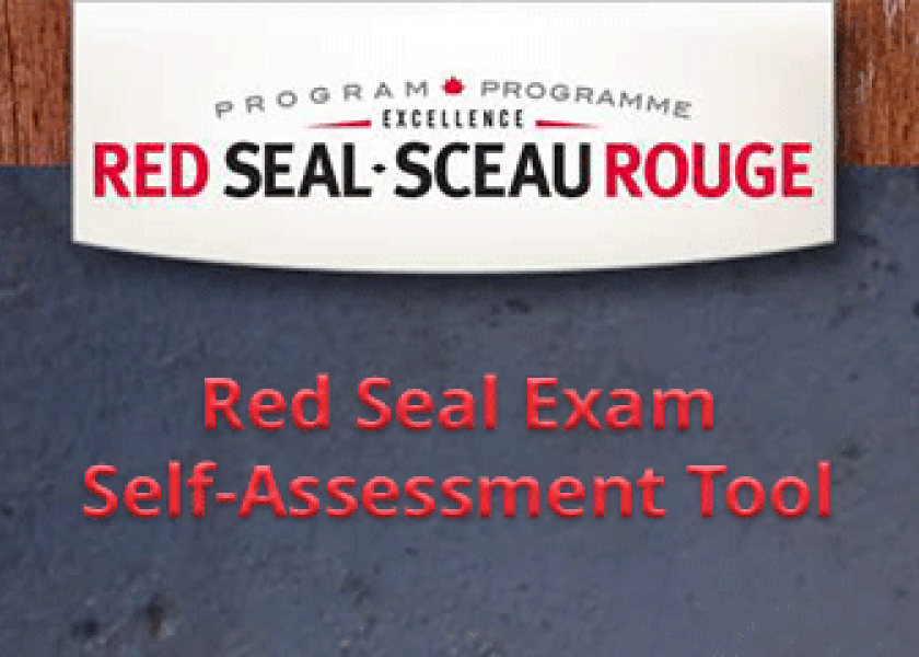 Red Seal Exam Self Assessment Tool Logo